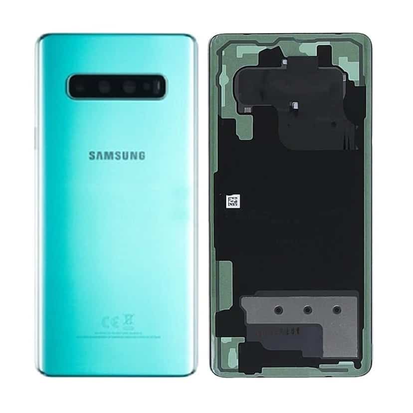 Original Samsung Galaxy S10 Plus Back Panel | Battery Cover Replacement Price in India Chennai Prism Green