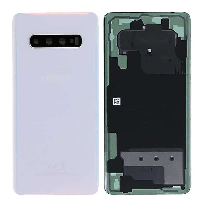 Original Samsung Galaxy S10 Plus Back Panel | Battery Cover Replacement Price in India Chennai Prism White