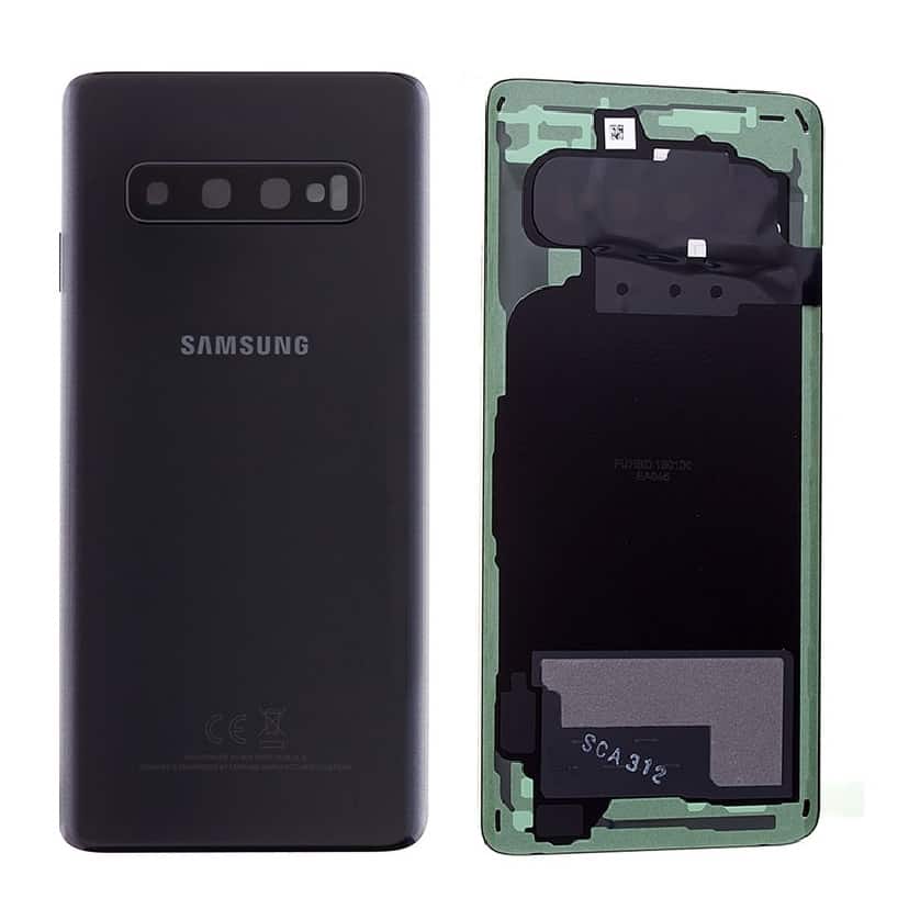 Original Samsung Galaxy S10 Back Panel | Battery Cover Replacement Price in India Chennai Prism Black