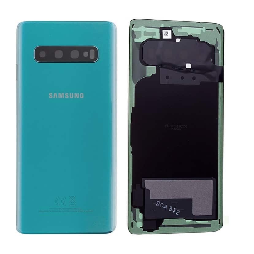 Original Samsung Galaxy S10 Back Panel | Battery Cover Replacement Price in India Chennai Prism Green