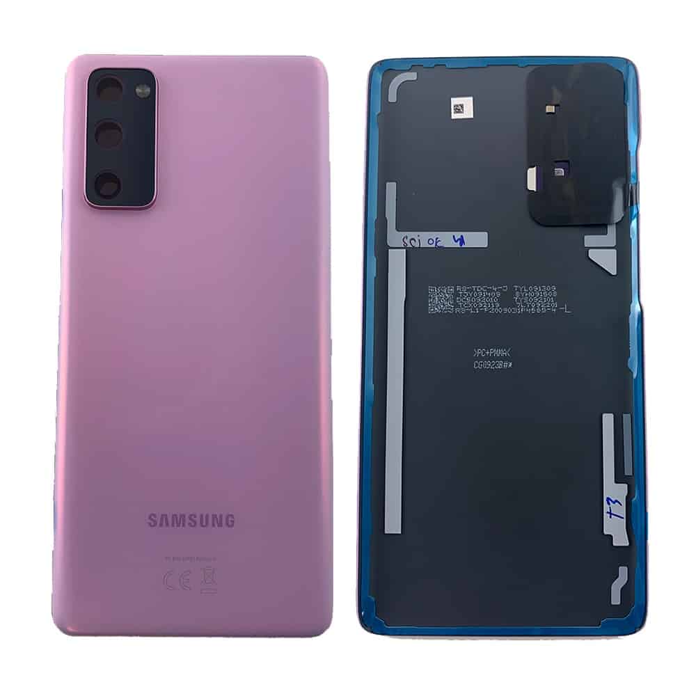 Original Samsung Galaxy S20 FE 5G Back Panel | Battery Cover Replacement Price in India Chennai Cloud Lavender