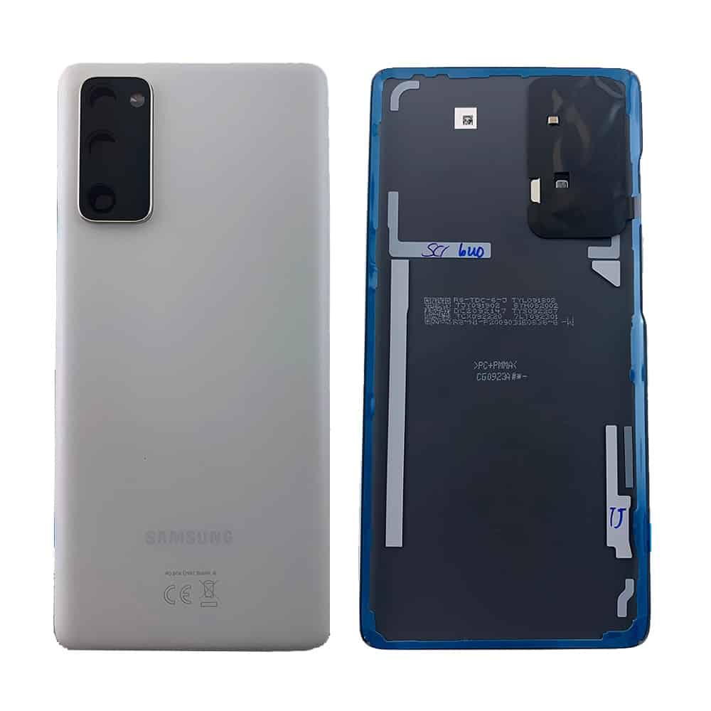 Original Samsung Galaxy S20 FE 5G Back Panel | Battery Cover Replacement Price in India Chennai Cloud White