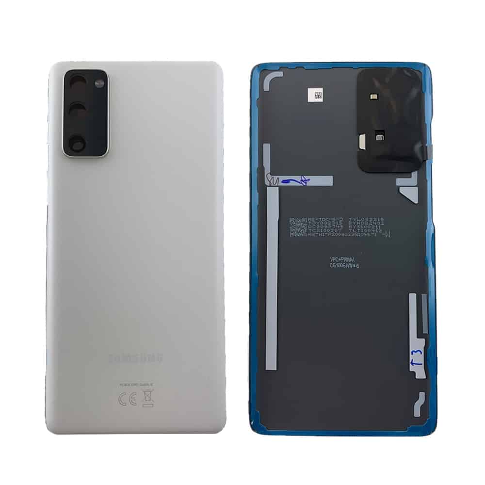 Original Samsung Galaxy S20 FE Back Panel | Battery Cover Replacement Price in India Chennai Cloud White