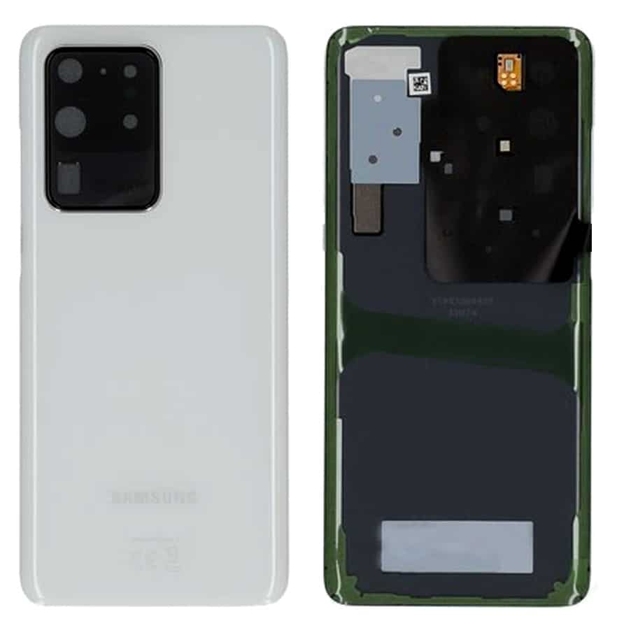 Original Samsung Galaxy S20 Ultra Back Panel | Battery Cover Replacement Price in India Chennai Cloud White