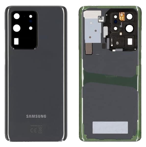 Original Samsung Galaxy S20 Ultra Back Panel | Battery Cover Replacement Price in India Chennai Cosmic Grey