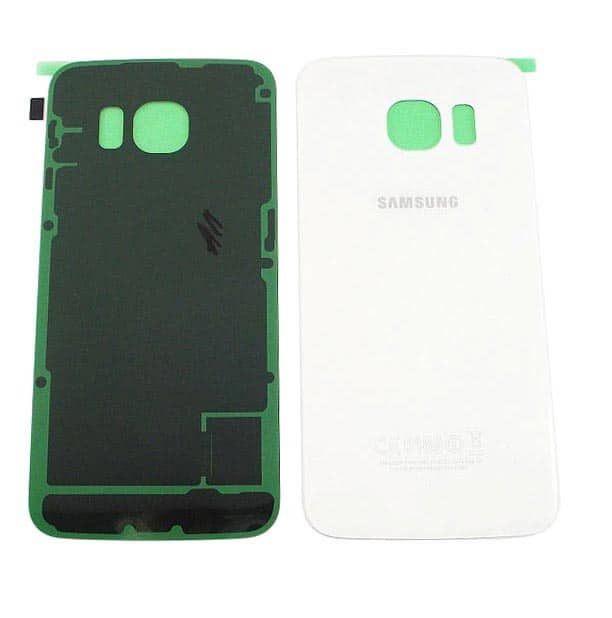 Original Samsung Galaxy S6 Edge Back Panel | Battery Cover Replacement Price in India Chennai White Pearl