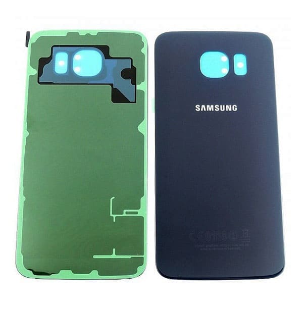 Original Samsung Galaxy S6 Back Panel | Battery Cover Replacement Price in India Chennai Black Sapphire
