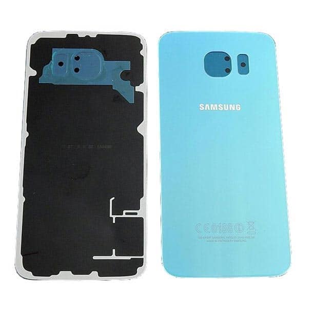 Original Samsung Galaxy S6 Back Panel | Battery Cover Replacement Price in India Chennai Blue Topaz