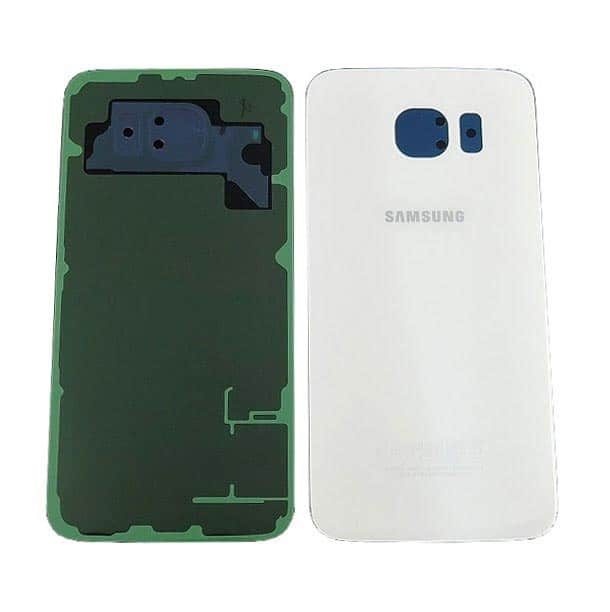Original Samsung Galaxy S6 Back Panel | Battery Cover Replacement Price in India Chennai White Pearl