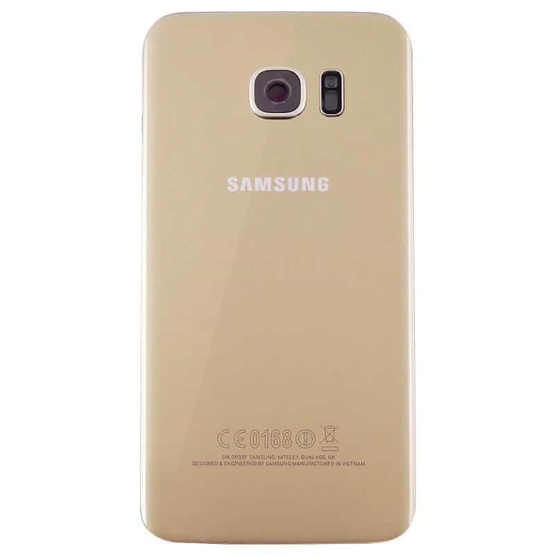 Original Back Panel | Battery Cover Replacement for Samsung Galaxy S7 Edge Gold