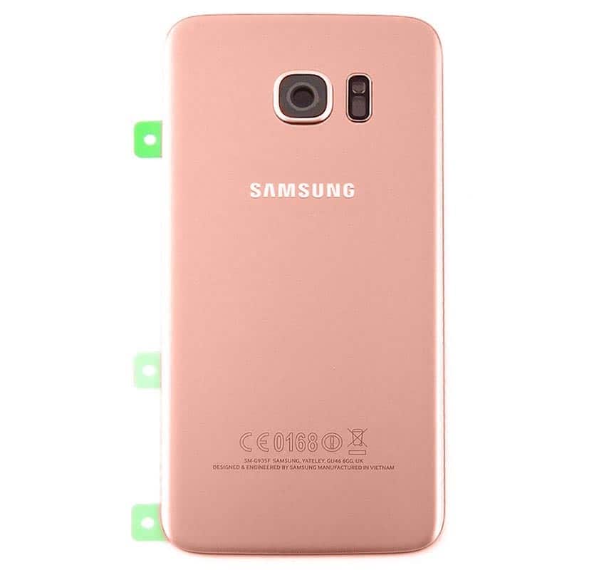 Original Back Panel | Battery Cover Replacement for Samsung Galaxy S7 Edge Pink Gold