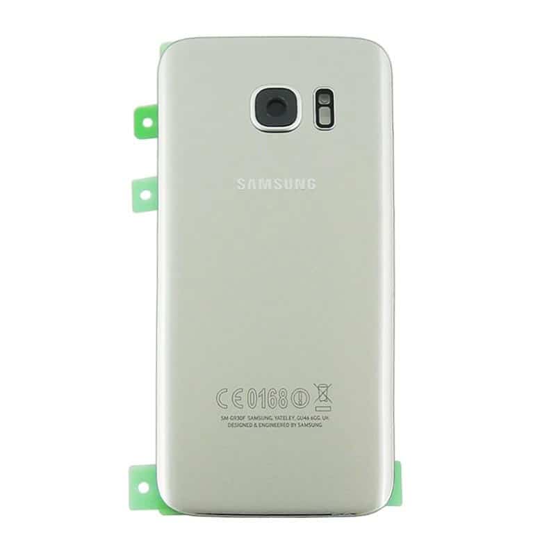 Original Back Panel | Battery Cover Replacement for Samsung Galaxy S7 Silver