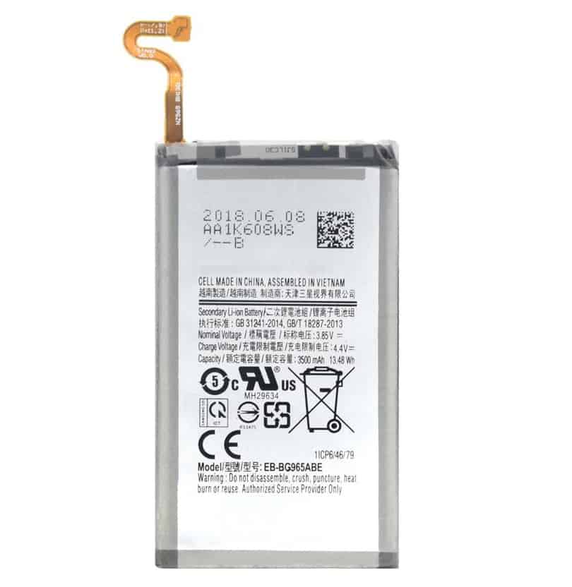 Samsung Galaxy S9 Plus Battery Replacement price in India Chennai - EB-BG965ABE