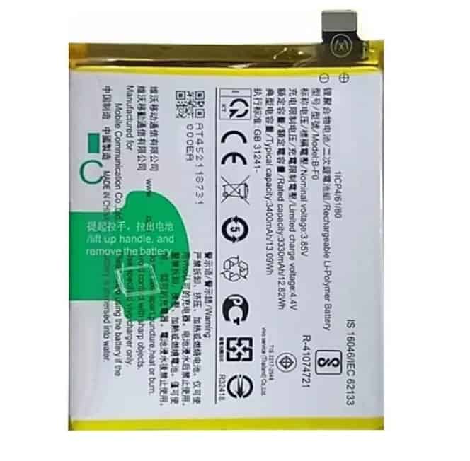 Vivo V11 Battery Replacement Price in India Chennai B-F0