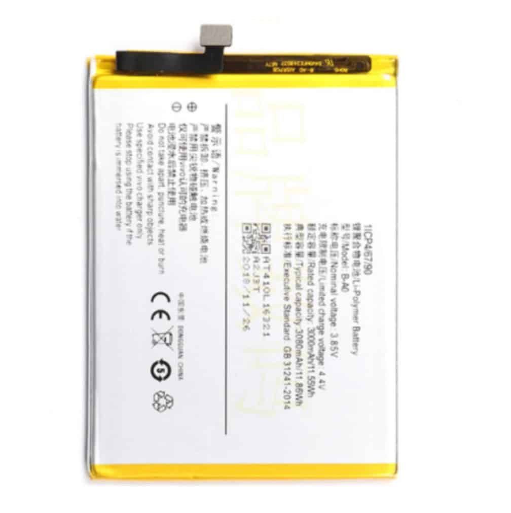 Vivo V3 Max Battery Replacement Price in India Chennai B-A0