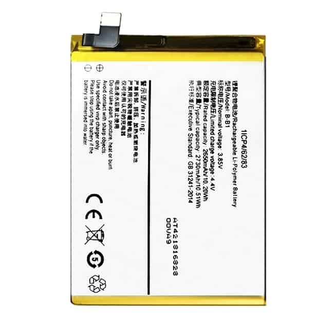 Vivo Y55L Battery Replacement Price in India Chennai B-B1